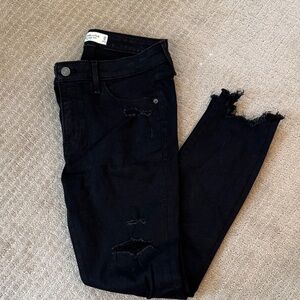 Abercrombie & Fitch Black Skinny Jeans